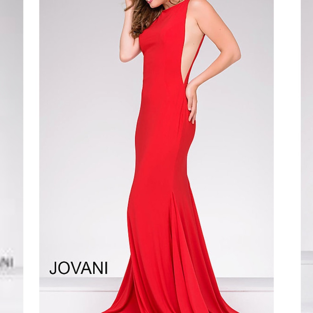 Jovani Red Dress - Picture 2 of 5